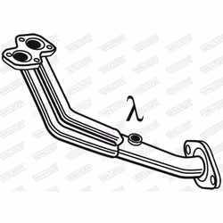Tubo di scarico WALKER 21853 - Vista aggiuntiva 10