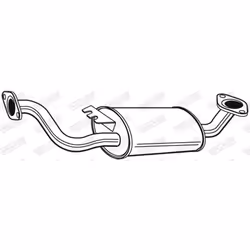 Silenziatore centrale WALKER 22586 - Vista aggiuntiva 9