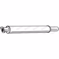 Silenziatore centrale WALKER 22853 - Vista aggiuntiva 10