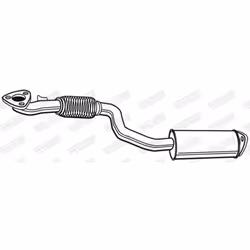 Silenziatore frontale WALKER 23713 - Vista aggiuntiva 9