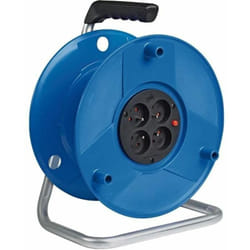 Brennenstuhl - 1200011 - Avvolgicavo elettrico standard s, capacità di 50 m