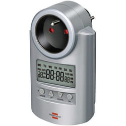Brennenstuhl 1507501 presa intelligente 3500 W Casa, Ufficio Grigio
