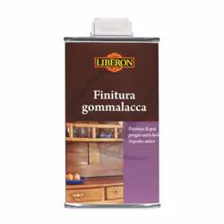Liberon Finitura Gommalacca, Porta, Mobili, Trasparente, Legno, Antico, Vernice in gommalacca, 24 h