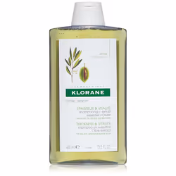 Klorane Shampoo all'estratto essenziale d'ulivo contrasta l'invecchiamento dei capelli, riequilibra il cuoio capelluto e rist ...