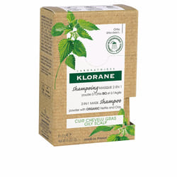 Klorane Shampoo Maschera 2 in 1 per Capelli 8 Bustine da 3g