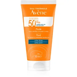 AVENE Fluido solare viso SPF50+ per pelle normale e mista 50ml