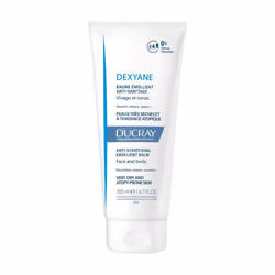 Ducray Dexyane è una crema emolliente anti-grattage indicata per l'utilizzo su viso e corpo quotidianamente su pelli molto se ...