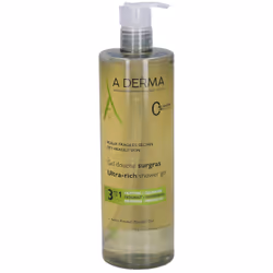 A-Derma Gel doccia nutriente con estratto di Plantule d'Avena Rhealba®, ideale per la pelle secca e fragile. Formula delicata ...
