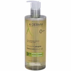 A-Derma Gel doccia nutriente con Estratto di Plantule d'Avena Rhealba®, ideale per la pelle secca e fragile. Formula delicata ...