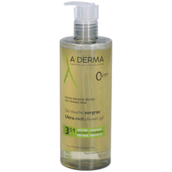 A-Derma Surgras Gel Doccia Protettivo e Lenitivo per Pelle Secca 500 ml