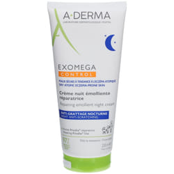 A-Derma Exomega Control Crema Notte per Pelle Secca 200 ml