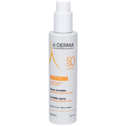 A-Derma Protect Spray Solare Viso e Corpo Pelle Sensibile SPF50+ 200ml