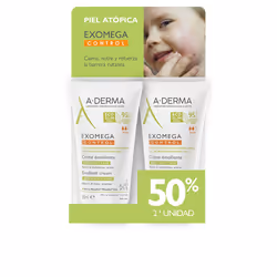 Exomega Control crema emolliente confezione 2 x 50 ml