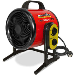 Mecafer - mh3000vt - Riscaldamento officina, 3000 w, Turbo massimo 40 m²