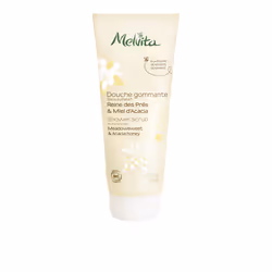 Melvita Scrub Doccia Olmaria e Miele D'acacia 200ml, Scrub per corpo, Donna, Pelle universale, Esfoliante, Scrub, Levigante,  ...