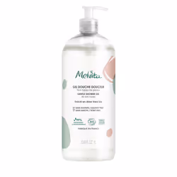 Melvita Gel Doccia Delicato Formato Grande 1L, Gel doccia, 1000 ml, Adulti, Unisex, Corpo, Pelle sensibile, Pelle universale