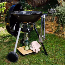 Somagic Texas Barbecue Carrello Carbone (combustibile) Nero - Vista aggiuntiva 8