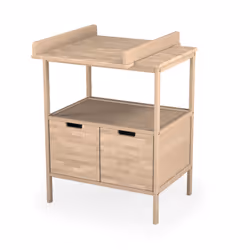 Ateliers T4 33150660, 1 ripiani, 2 cassetto/cassetti, Legno