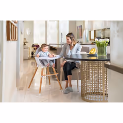 AT4 Webaby Seggiolone trasformabile Seduta imbottita Beige, Bianco - Vista aggiuntiva 5