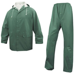 Delta Plus - Completo Impermeabile Anti Pioggia Verde Verde l