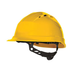 Delta Plus - Deltaplus Quartzup4 Elmetto di Protezione Regolabile Giallo