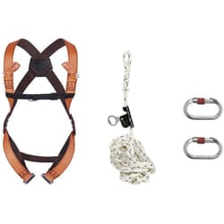 Delta Plus ELARA170GT kit anticaduta da tetto taglia S/M/L arancione