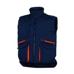 Delta Plus - Gilet Deltaplus Imbottito Sierra 2 Blu-Orange Tg. m
