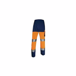 Codice: 3295249215521 Marca: VIGOR-BLINKY. Vigor-Blinky Pantaloni Panoply Phpa2-hv Blu-Orange Fluo Taglia L