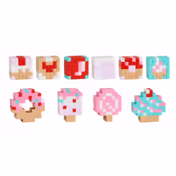 Bandai Pretty Pixels Eraser Maker Starter Pack – Sweets