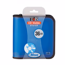 T'nB MOVE36BL custodia CD/DVD 36 dischi Blu