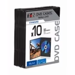 T'nB BINODVD10SL custodia CD/DVD 10 dischi Nero - Vista aggiuntiva 2