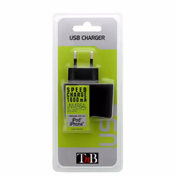T'nB ACMPHOME2 Caricabatterie per dispositivi mobili Universale Nero USB Interno