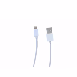 T'nB CIIPLIGHT1, 1 m, Lightning, USB A, Bianco, USB 2.0, iPhone 5/5C/5S, iPod 5, iPad, iPad mini