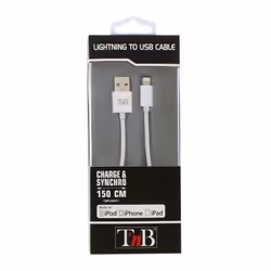 T'nB CIIPLIGHT1 cavo Lightning 1 m Bianco