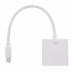 T'nB MIDPVGA, VGA (D-Sub), Mini DisplayPort, Maschio, Femmina, Bianco