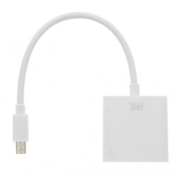 T'nB MIDPVGA cavo e adattatore video VGA (D-Sub) Mini DisplayPort Bianco