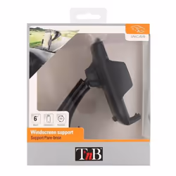 T'nB CARHOLDBK2 supporto per personal communication Supporto passivo Telefono cellulare/smartphone Nero - Vista aggiuntiva 5