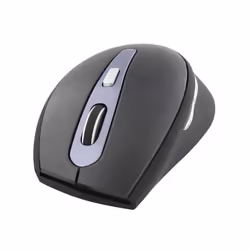 T'nB MWOFFICE, Mano destra, Ottico, RF Wireless, 2400 DPI, Nero