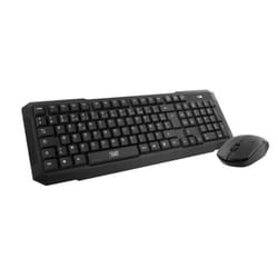 T'nB KBSCFIRSTES tastiera Mouse incluso Ufficio RF Wireless QWERTY Inglese, Spagnolo Nero