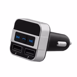 T'nB FMCT07, 3.5mm + USB, Nero, Argento, Accendisigari, 27 g, 110 mm, 50 mm