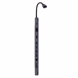 T'nB DOCKUSBC11 replicatore di porte e docking station per laptop Cablato USB 3.2 Gen 1 (3.1 Gen 1) Type-C Argento - Vista aggiuntiva 3