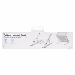T'nB iClick Notebook Aluminium Stand Supporto per laptop e tablet Argento 43,2 cm (17") - Vista aggiuntiva 6