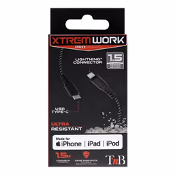 T'nB XCBLTC150 cavo Lightning 1,5 m Nero - Vista aggiuntiva 2