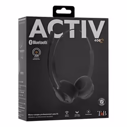 T'nB BLHSTEREOBT cuffia e auricolare Wireless A Padiglione Ufficio USB tipo-C Bluetooth Nero - Vista aggiuntiva 2