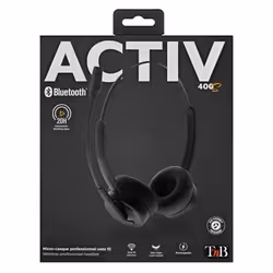 T'nB BLHSTEREOBT cuffia e auricolare Wireless A Padiglione Ufficio USB tipo-C Bluetooth Nero - Vista aggiuntiva 3