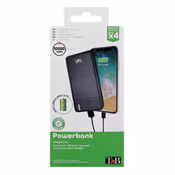 T'nB PBU10000 batteria portatile Polimero 10000 mAh Nero - Vista aggiuntiva 6