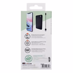 T'nB PBU10000 batteria portatile Polimero 10000 mAh Nero - Vista aggiuntiva 7
