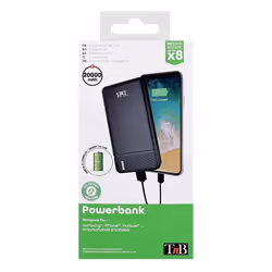 T'nB PBU20000 batteria portatile Polimero 20000 mAh Nero - Vista aggiuntiva 6