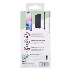 T'nB PBU20000 batteria portatile Polimero 20000 mAh Nero - Vista aggiuntiva 7