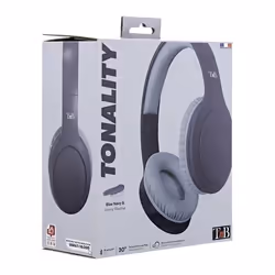 T'nB TONALITY Cuffie Con cavo e senza cavo A Padiglione USB tipo-C Bluetooth Grigio, Blu marino - Vista aggiuntiva 5